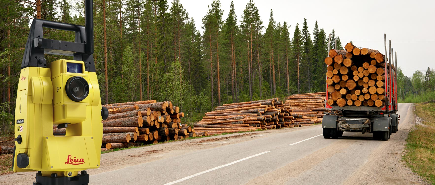 Solutions Leica Geosystems pour les Ressources Naturelles - Dessin et modélisation des accès aux routes